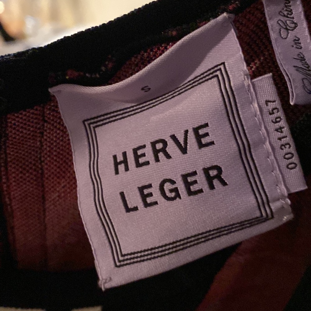RARE Herver Lenger Fit & Flare Designer Dress - Picture 8 of 8